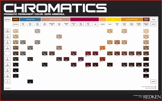 Foto: Redken chromatics 6ag haarkleuring 63 ml