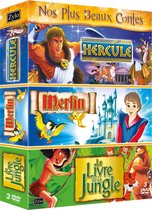 Coffret Tri Pack Vol.4 - Hercule - Le Livre de la Jungle - Merlin l'Enchanteur