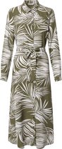 Onlaugustina 3/4 Shirt Dress Wvn 15205136 Kalamata/palm Leaf