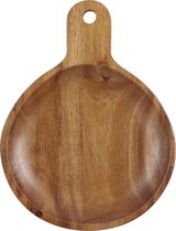 Mica Decorations Trayschaal Kea 15 X 2 Cm Hout Bruin