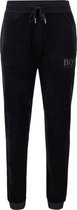 HUGO BOSS heren lounge broek (middeldik) - velour pants - zwart -  Maat: XL