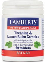 Lamberts - Theanine & Citroenmelisse Complex 60 tabletten