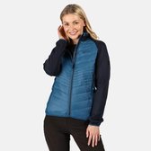 Clumber Hybrid geïsoleerde, gewatteerde wandeljas van Regatta voor Dames met waterafstotende afwerking, Sportjas, Marineblauw Blauw Opaalblauw Blauw