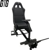 Bol.com Racing seat - Racingchair - Zitcomfort en alles binnen bereik - GTG - inclusief accessoires (pedaalkussen vloermat en me... aanbieding