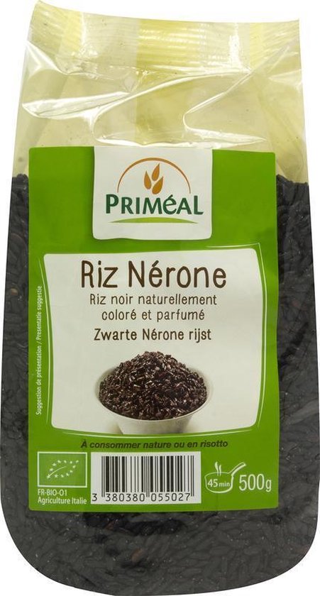 Primeal Zwarte Nerone rijst 500 gram