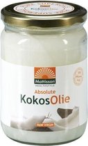 Mattisson - Biologische Kokosolie - Extra Virgin - 500 ml