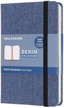 Moleskine Limited Collection-Denim-Notitieboek-Pocket-Gelinieerd-Antwerp Blue