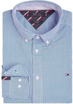 Tommy Hilfiger Overhemd Slim Flex Weave Bordeaux Rood (MW0MW15008 - 0KP)