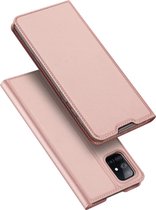 Samsung Galaxy M51 hoesje - Dux Ducis Skin Pro Book Case - RosÃ© Goud