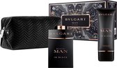 Man in Black 100ml Edp + Aftershavebalm + Pouch - Bvlgari set