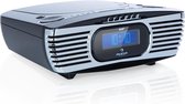 auna Dreamee DAB+ - radiowekker - CD / CD-R / CD-RW / MP3 speler - DAB+/FM radio tuner - AUX - geïntegreerde luidsprekers -  retro look