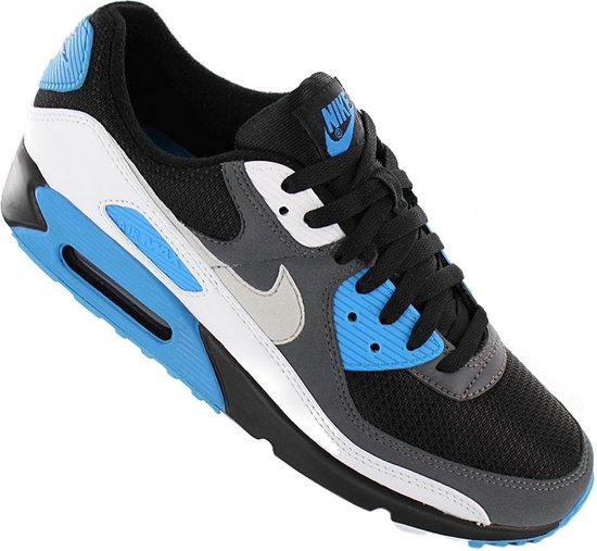 Nike Air Max 90 Zwart / Blauw / Wit - Heren Sneaker - CT0693-001 - Maat 44  | bol.com