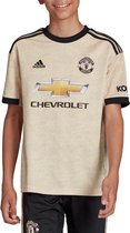 adidas Manchester United Away Jsy Jr DX8945, Kinderen, Beige, t-shirt, maat: 140 EU