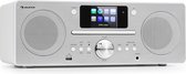 auna Harvard miniset - stereo installatie - internet-/DAB+ & FM - radio - CD speler - bluetooth