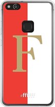 6F hoesje - geschikt voor Huawei P10 Lite -  Transparant TPU Case - Feyenoord - F #ffffff