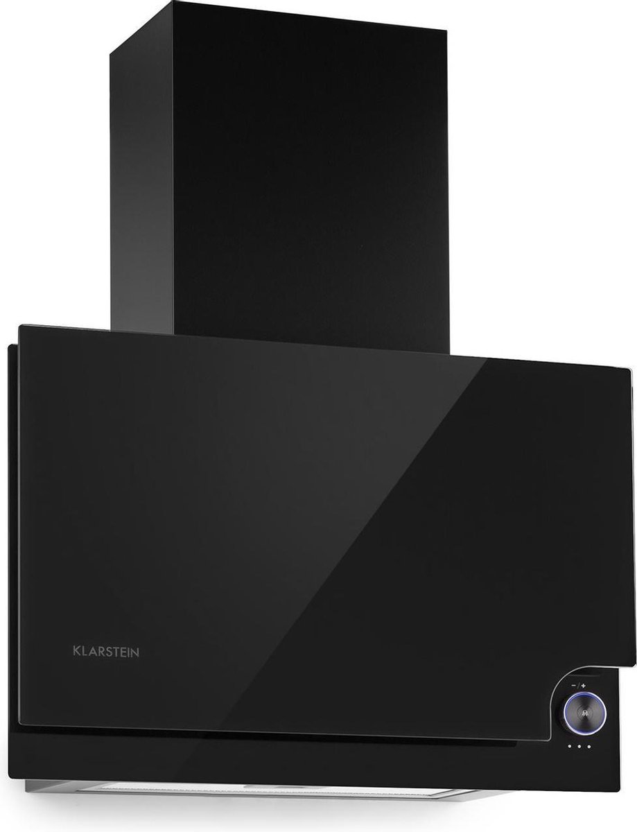 Amelia afzuigkap 123W 60x47x23,5cm LED touch draaiknop zwart