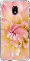 Samsung Galaxy J3 (2017) Hoesje Transparant TPU Case - Pink Petals #ffffff