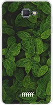 Samsung Galaxy J5 Prime (2017) Hoesje Transparant TPU Case - Jungle Greens #ffffff