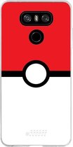 LG G6 Hoesje Transparant TPU Case - Pokeball #ffffff