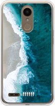 LG K10 (2018) Hoesje Transparant TPU Case - Beach all Day #ffffff