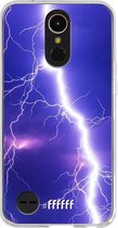 LG K10 (2017) Hoesje Transparant TPU Case - Thunderbolt #ffffff