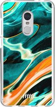 Xiaomi Redmi 5 Hoesje Transparant TPU Case - Fresh Waves #ffffff