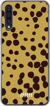 Samsung Galaxy A30s Hoesje Transparant TPU Case - Cheetah Print #ffffff