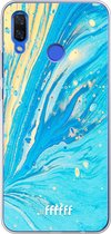 Huawei Nova 3 Hoesje Transparant TPU Case - Endless Azure #ffffff