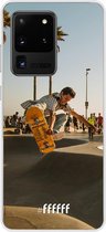 Samsung Galaxy S20 Ultra Hoesje Transparant TPU Case - Let's Skate #ffffff