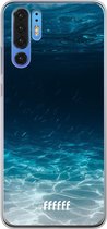 Huawei P30 Pro Hoesje Transparant TPU Case - Lets go Diving #ffffff