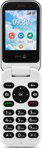 Doro 7080 Eenvoudig Klaptelefoon met WhatsApp en Facebook (Zwart-Wit)