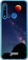 Huawei P20 Lite (2019) Hoesje Transparant TPU Case - Full Moon #ffffff