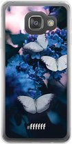 Samsung Galaxy A3 (2016) Hoesje Transparant TPU Case - Blooming Butterflies #ffffff