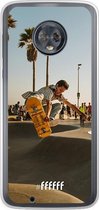 Motorola Moto G6 Hoesje Transparant TPU Case - Let's Skate #ffffff