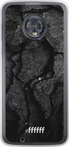 Motorola Moto G6 Hoesje Transparant TPU Case - Dark Rock Formation #ffffff