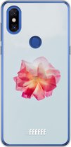 Xiaomi Mi Mix 3 Hoesje Transparant TPU Case - Rouge Floweret #ffffff