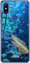 Xiaomi Mi Mix 3 Hoesje Transparant TPU Case - Coral Reef #ffffff