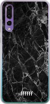 Huawei P30 Hoesje Transparant TPU Case - Shattered Marble #ffffff
