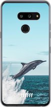 LG G8 ThinQ Hoesje Transparant TPU Case - Dolphin #ffffff
