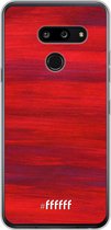 LG G8 ThinQ Hoesje Transparant TPU Case - Scarlet Canvas #ffffff