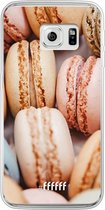 Samsung Galaxy S6 Edge Hoesje Transparant TPU Case - Macaron #ffffff