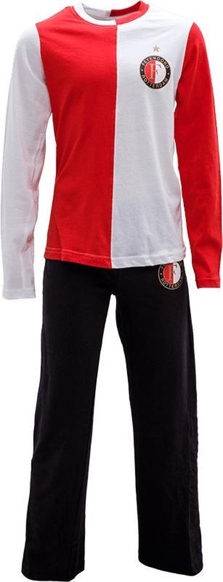 Feyenoord Pyjama, rood/wit (140)