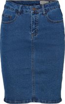 Vmhot nine hw dnm pencil skirt Medium blue denim