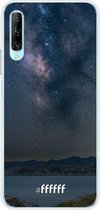 Huawei P Smart Pro Hoesje Transparant TPU Case - Landscape Milky Way #ffffff