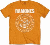 Ramones - Presidential Seal Kinder T-shirt - Kids tm 8 jaar - Oranje