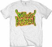 Billie Eilish - Graffiti Kinder T-shirt - Kids tm 12 jaar - Wit