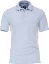 Redmond regular fit poloshirt - lichtblauw melange - Maat: M