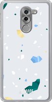 Honor 6X Hoesje Transparant TPU Case - Terrazzo N°2 #ffffff