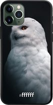 iPhone 11 Pro Hoesje TPU Case - Witte Uil #ffffff