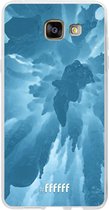 Samsung Galaxy A5 (2016) Hoesje Transparant TPU Case - Ice Stalactite #ffffff